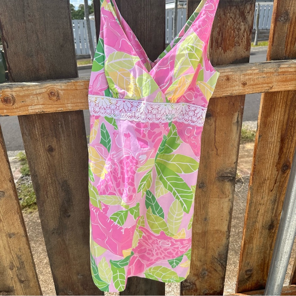 Lilly Pulitzer Floral Sleeveless Dress
